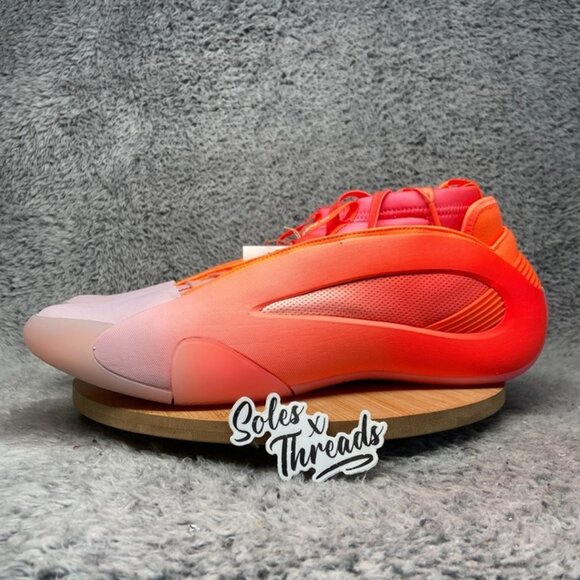 Adidas Harden Vol. 8 \'Drew League\' Size 12.5 Men Orange Red Basketball IH3652 main image 6